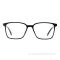 Marco de gafas ópticas de acetato ecológico cuadrado de alta calidad